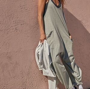Women's Gray Jumpsuit
